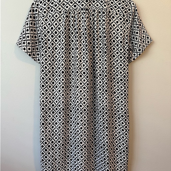 Loft Polka Dot lightweight Shirt Dress - Picture 2 of 5
